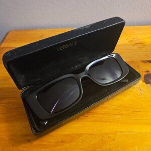 Versace Sunglasses Case and Sunglasses